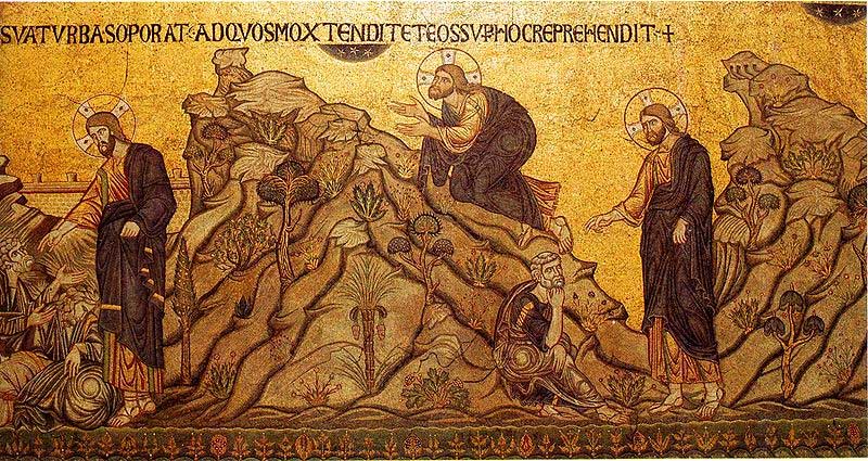 &laquo;Моление о чаше&raquo; (мозаика собора Святого Марка)