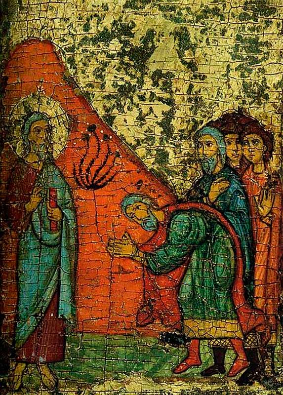 Авдий, посланник царя Ахава, встречает Илию Авдий, посланник царя Ахава, встречает Илию