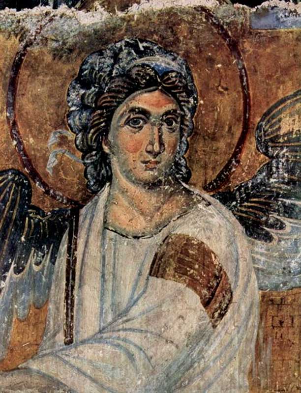 Белый ангел (фреска XII века, монастырь Милешева) Белый ангел (фреска XII века, монастырь Милешева)