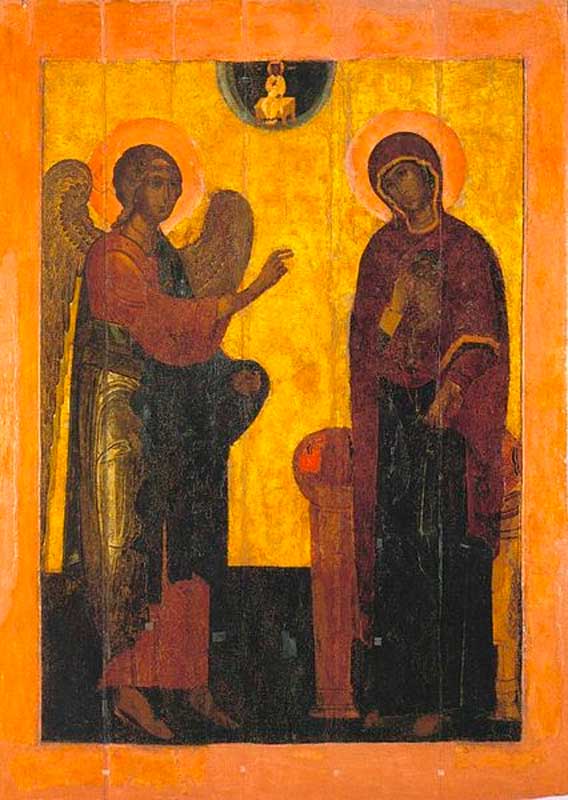 Список Устюжского Благовещения для Архангельского собора (XVI век) Список Устюжского Благовещения для Архангельского собора (XVI век)